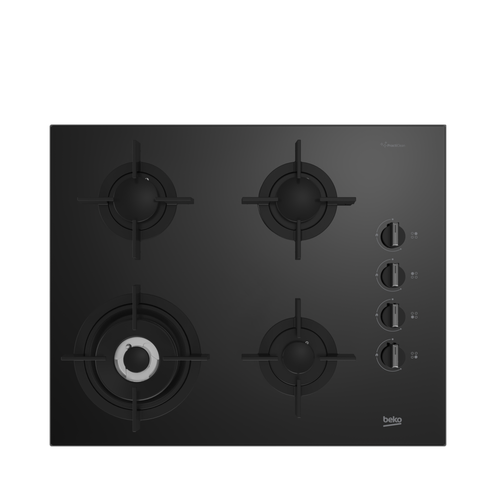 Beko BOCD T 6510 DWS Gazlı Ocak Siyah Cam Yüzey