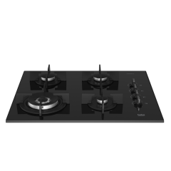 Beko BOCD T 6510 DWS Gazlı Ocak Siyah Cam Yüzey