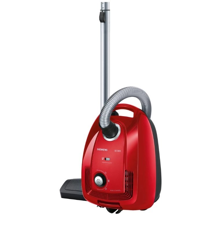 Siemens iQ300 Toz torbalı Süpürge Kırmızı VSC3A210