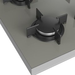 Beko BSTOC 828 G Set Üstü Gazlı Ocak 60 cm Gri Cam Yüzey