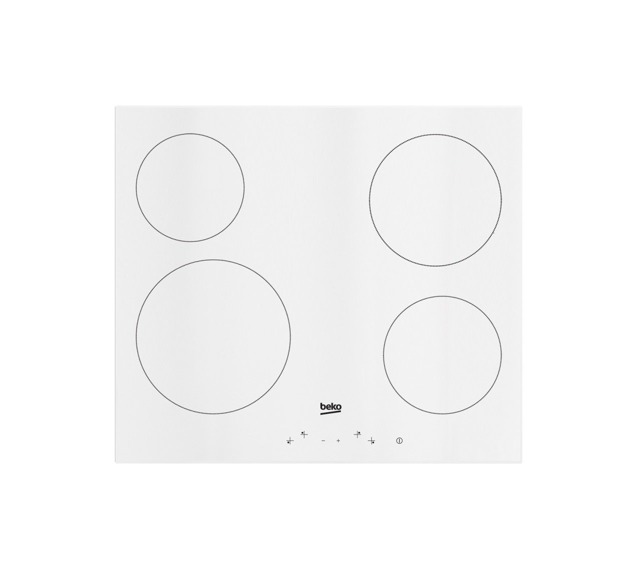 AOV 64400 B Vitroseramik Ocak Beyaz