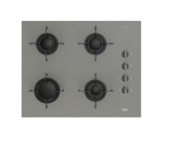 Beko BOCD T 6510 EG Gazlı Ocak Gri Cam Yüzey
