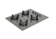 Beko BOCD T 6510 EG Gazlı Ocak Gri Cam Yüzey