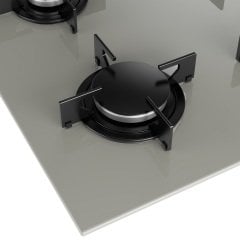 Beko BOCD T 6510 EG Gazlı Ocak Gri Cam Yüzey