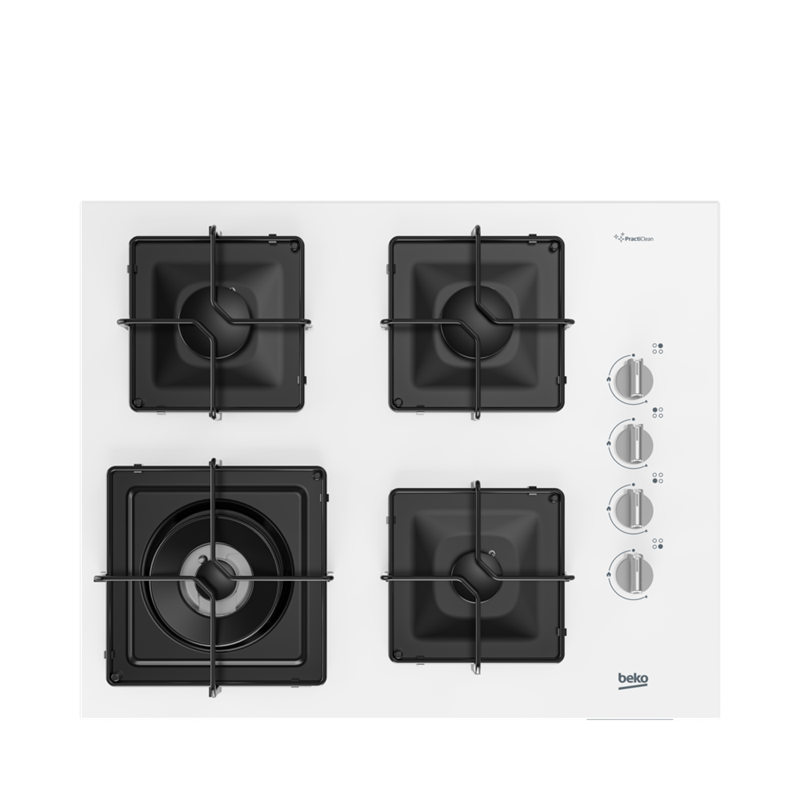 Beko BOCD K 6510 EWB Ankastre Cam Ocak