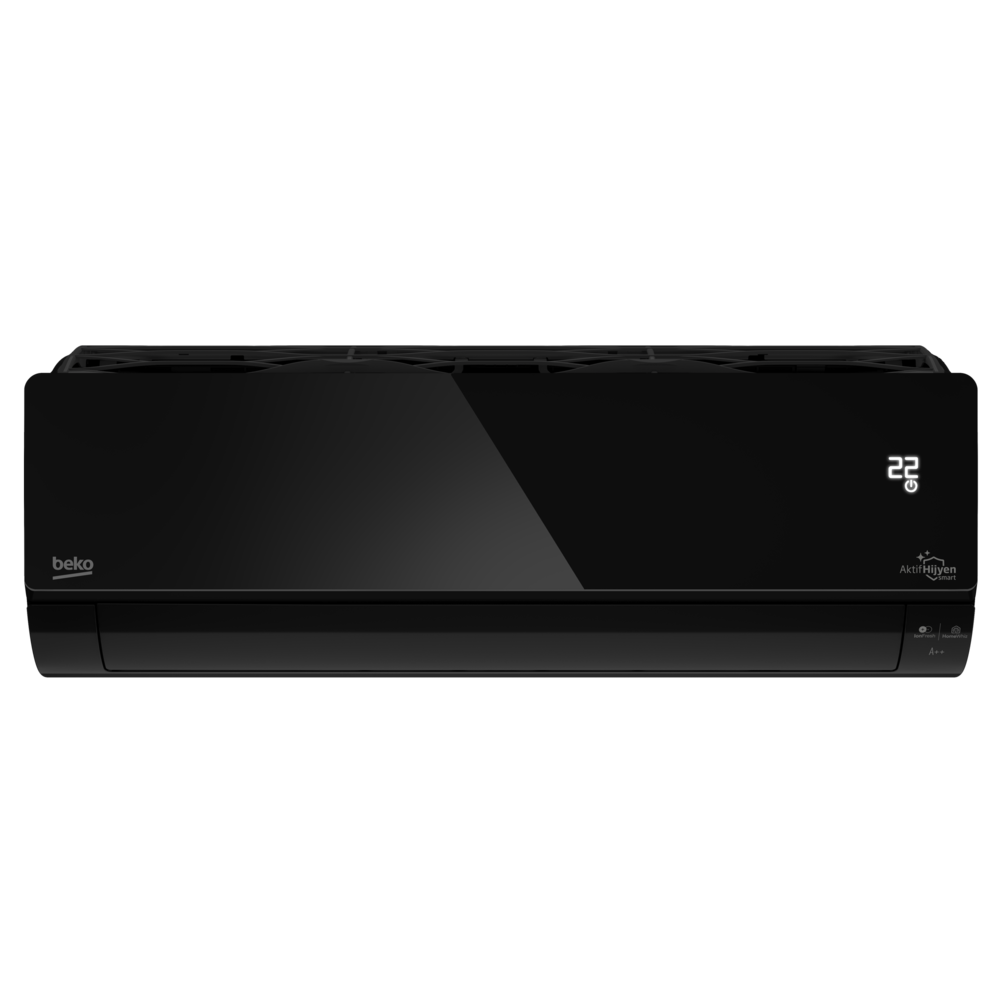 Beko 50960 HP Mirror Prosmart Inverter Klima Siyah 9000 Btu