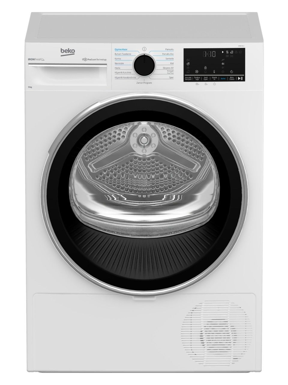 Beko KMB 901 I Beyaz 9 Kg Ironfinish Kurutma Makinesi