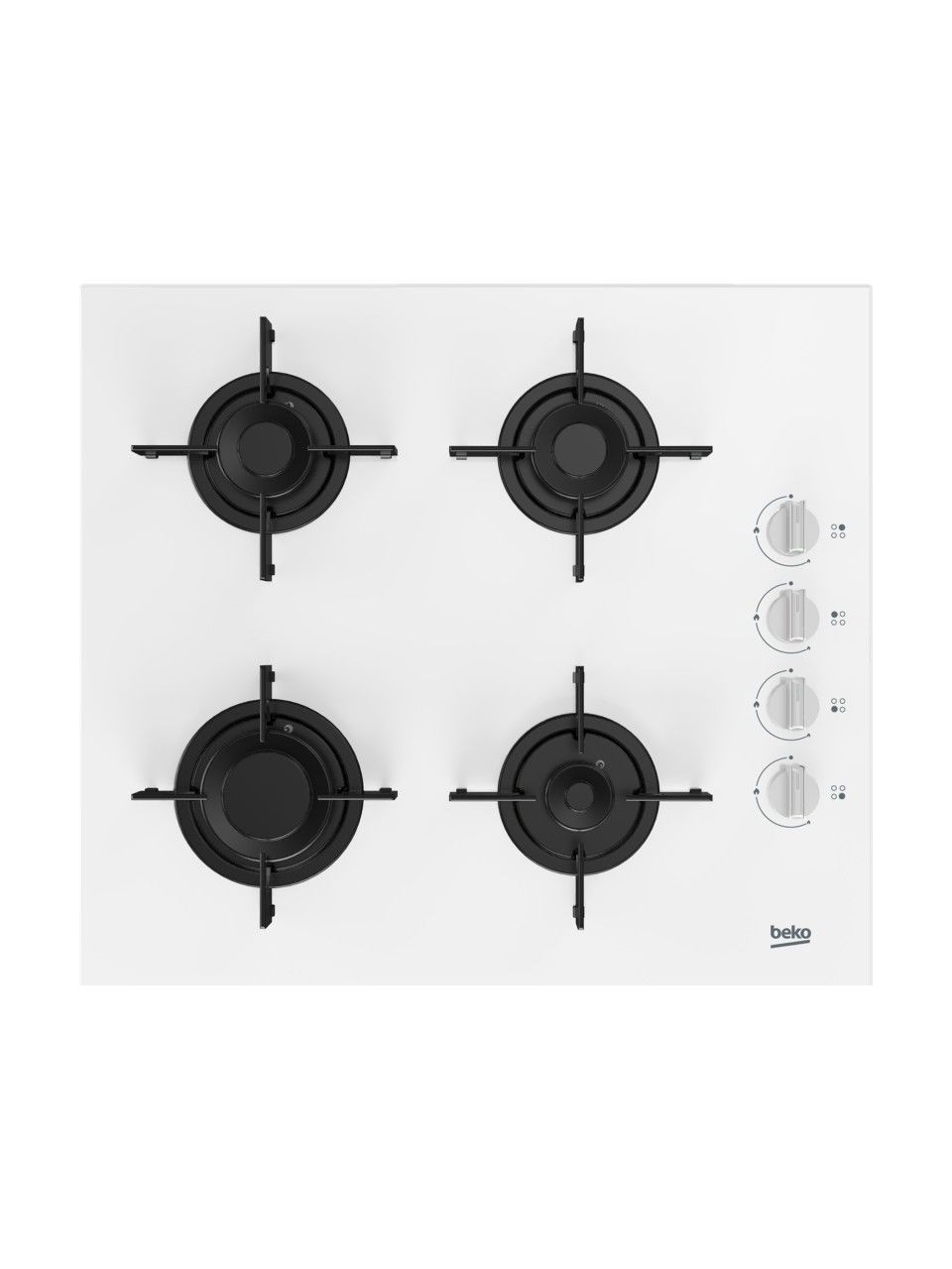 Beko BOCD T 6011 EB Beyaz Cam Ankastre Ocak