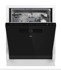 Beko BBC 161 S 6 Programlı Siyah Cam Ankastre Bulaşık Makinesi