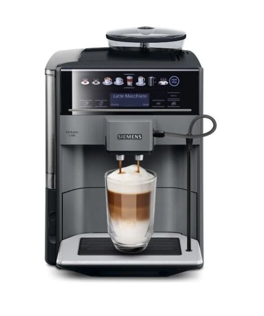 Siemens TE651209RW Tam Otomatik Kahve Makinesi EQ6 plus s100 Elmas Titanyum Metalik