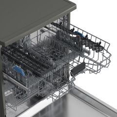 Beko B 710 GC Gri Cam 3 Programlı Wi-Fi Bulaşık Makinesi (+6 İlave İndirilebilir Program)