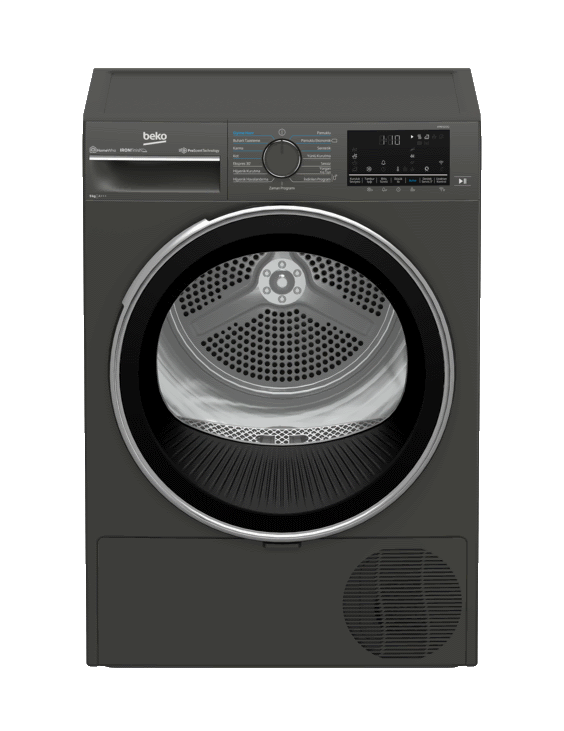 Beko KMB 901 IG 9 kg Ironfinish Kurutma Makinesi